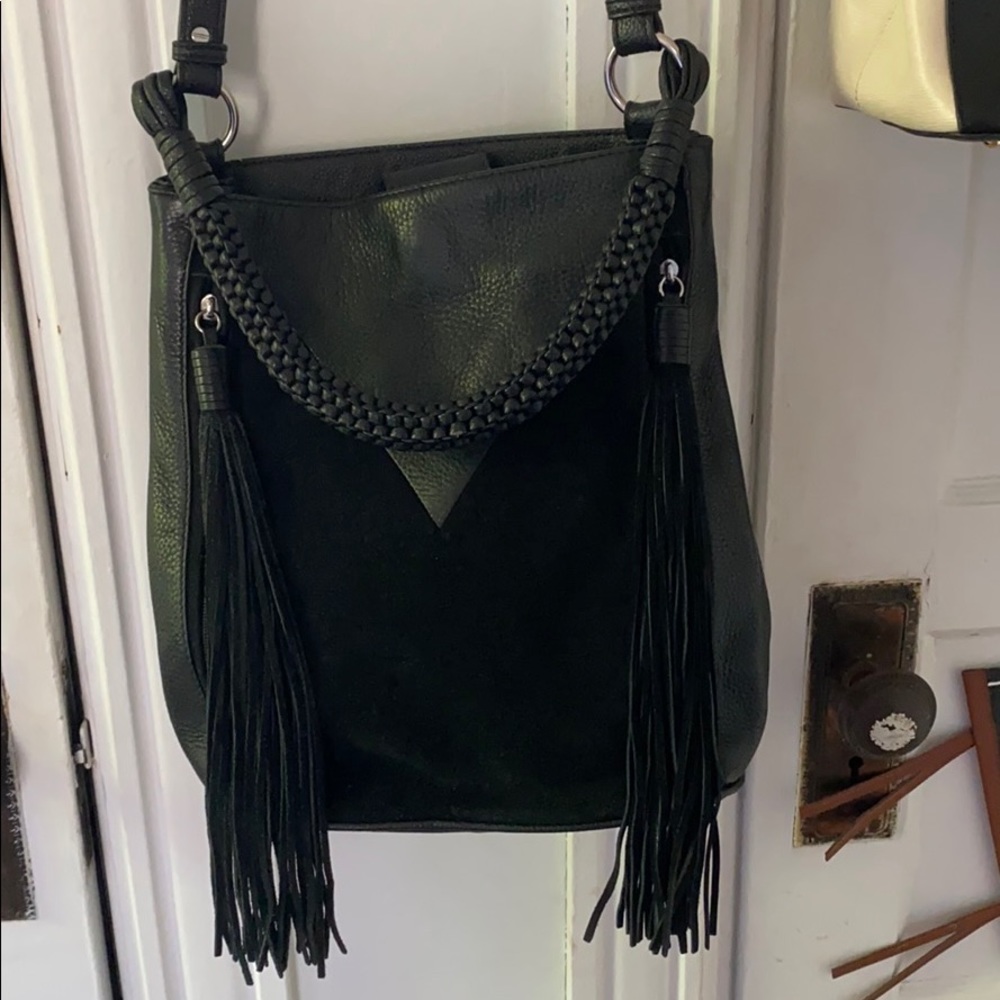 Sam Edelman Bucket Fringe Bag